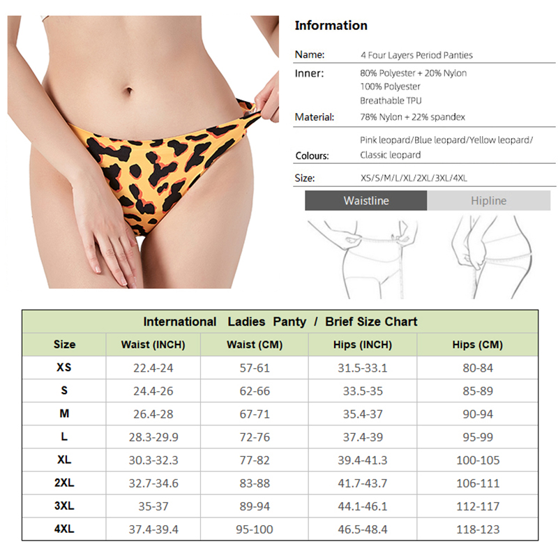 Menstrual Period Panties 4-Lay – обзор и цена Period Panty Absorbent