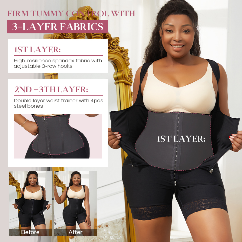 Women's Full Body Shaper Bodys – обзор и цена Shapewear Bodysuit Firm