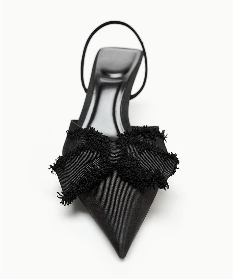 Fashion Black Satin Butterfly  – обзор и цена Slip Dress Satin