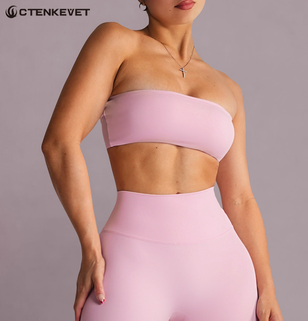 Strapless Sports Bra Gym Crop  – обзор и цена Sports Bra High Impact