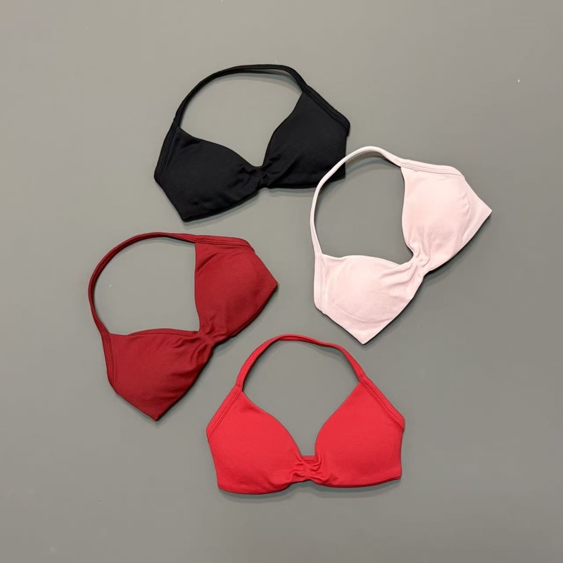 Women Halter Sports Bra V-Neck – обзор и цена Sports Bra High Impact