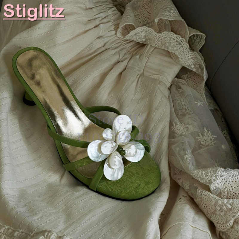 White Flower High Heels Slippe – обзор и цена Slip Dress Satin