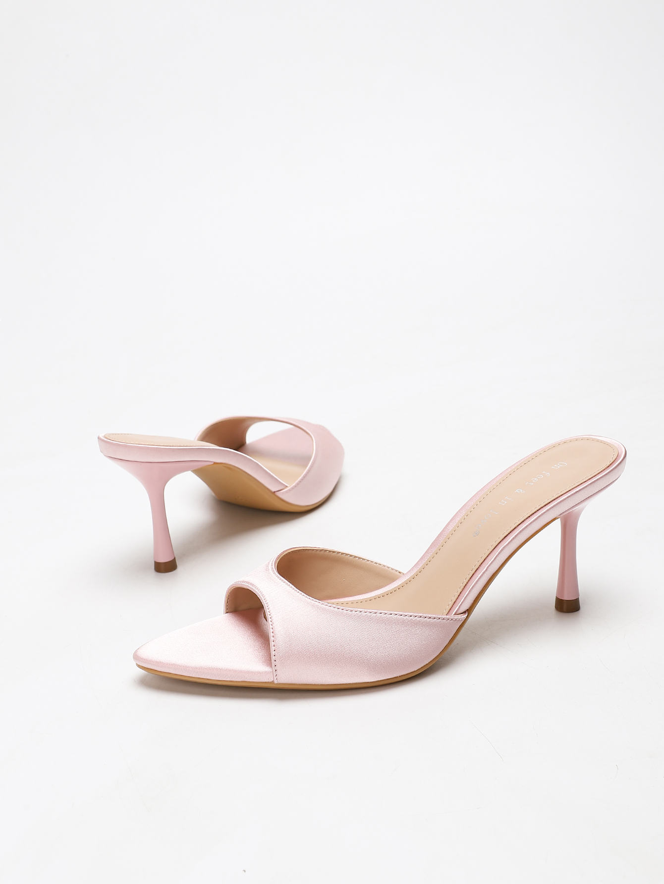 Women's Satin Pointed Toe Stil – обзор и цена Slip Dress Satin