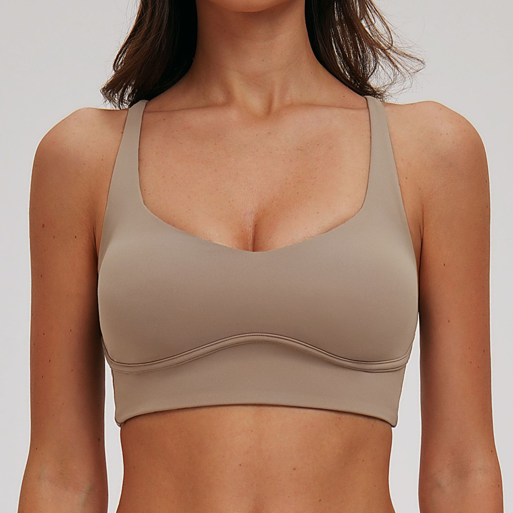 Sexy V-neck Sports Bra Yoga Un – обзор и цена Sports Bra High Impact