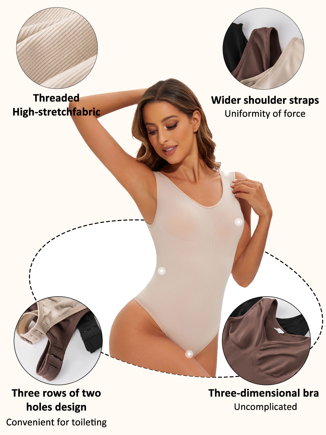 Shapewear Bodysuit Thong Fajas – обзор и цена Shapewear Bodysuit Firm