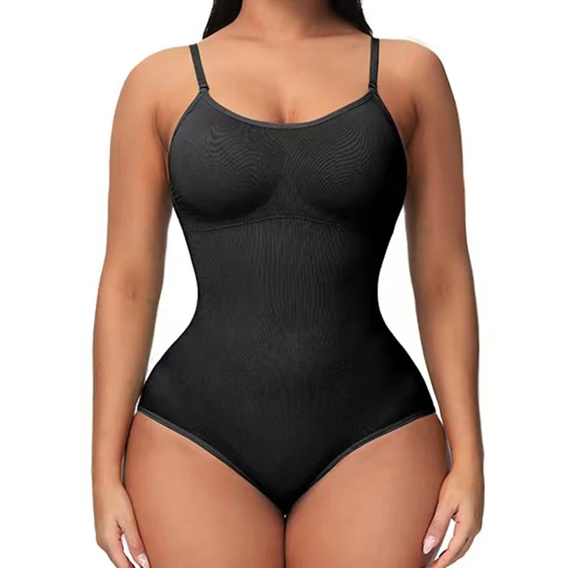 Super Sale V Neck Spaghetti St – обзор и цена Shapewear Bodysuit Firm