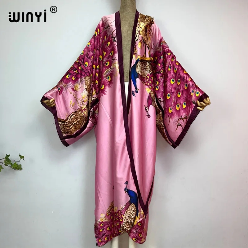 WINYI 2024 Summer Women Cardig – обзор и цена Robe Silk Women