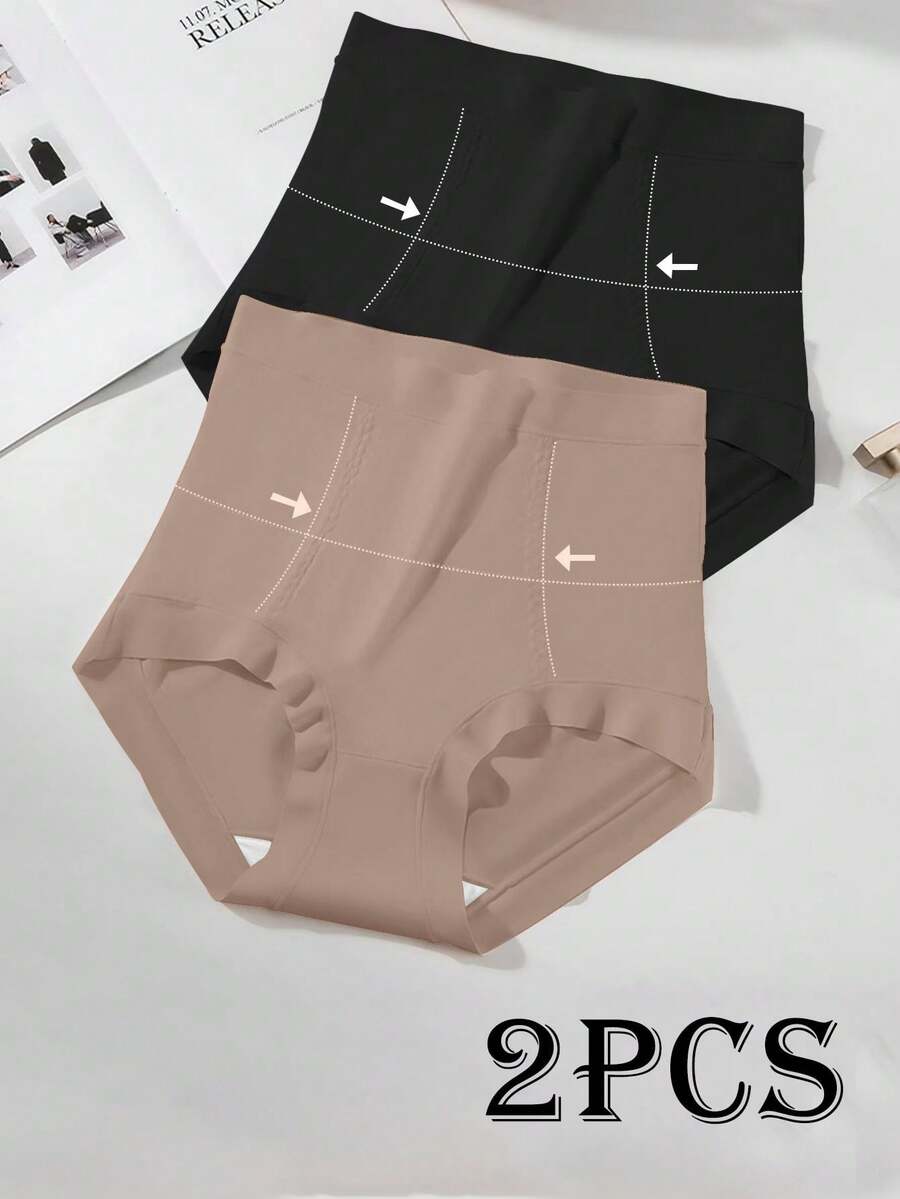 2pcs High Waist Seamless Shape – обзор и цена Seamless Underwear Women