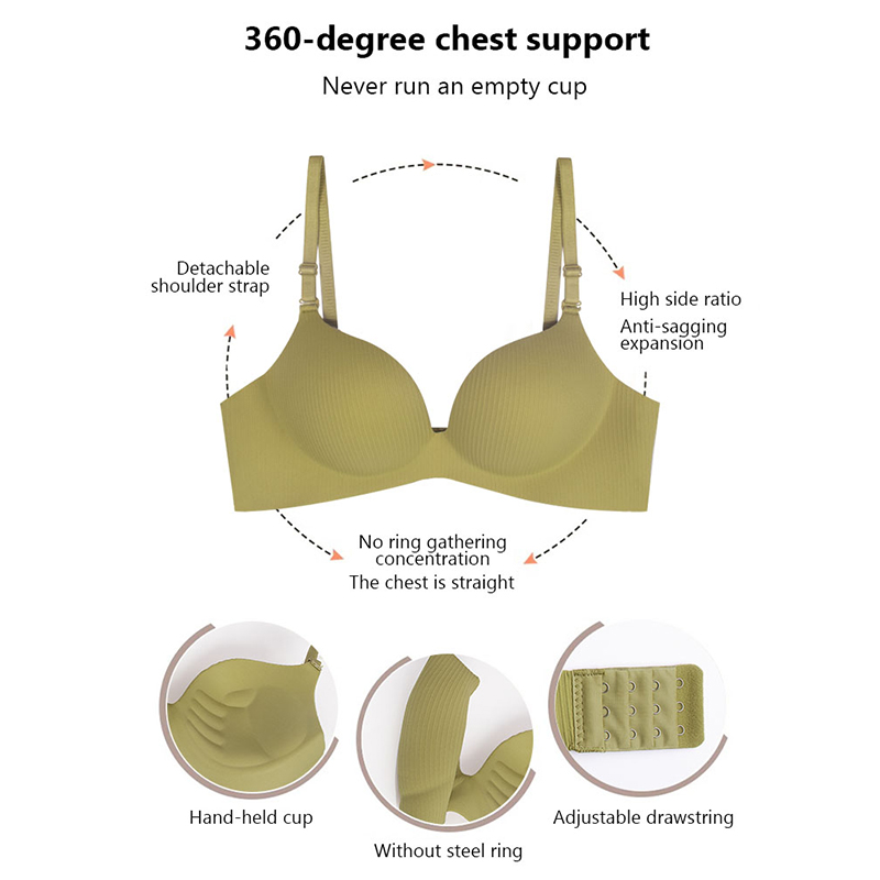 FallSweet Candy Push Up Bra fo – обзор и цена Bralette Wireless Soft