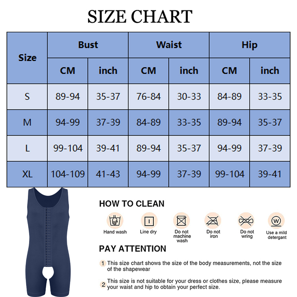 Men's Compression Shapewear  T – обзор и цена Shapewear Bodysuit Firm