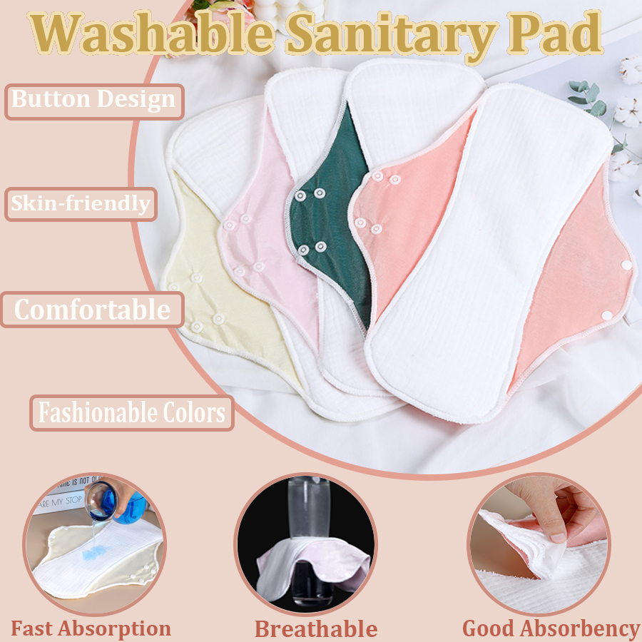 1pc Washable Sanitary Pads for – обзор и цена Period Panty Absorbent