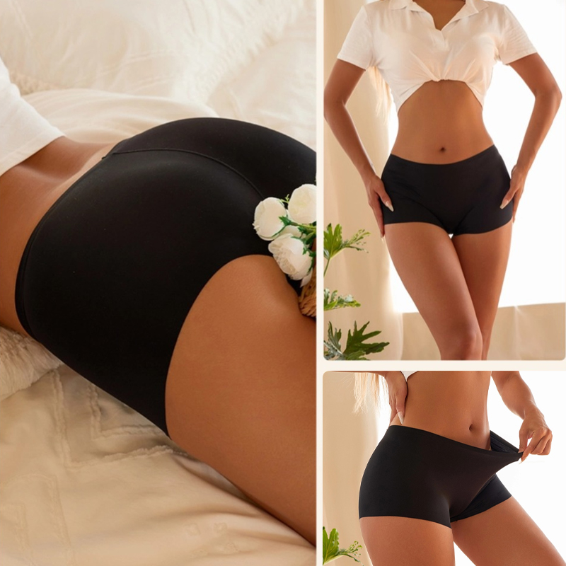 3Pcs Seamless Boxer Shorts Wom – обзор и цена Boyshort Underwear