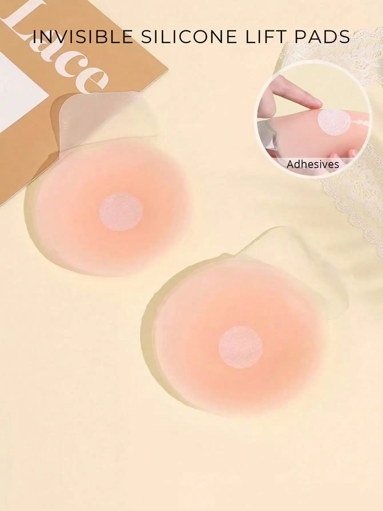 1 Pair Women's Silicone Breast – обзор и цена Silicone Bra Adhesive