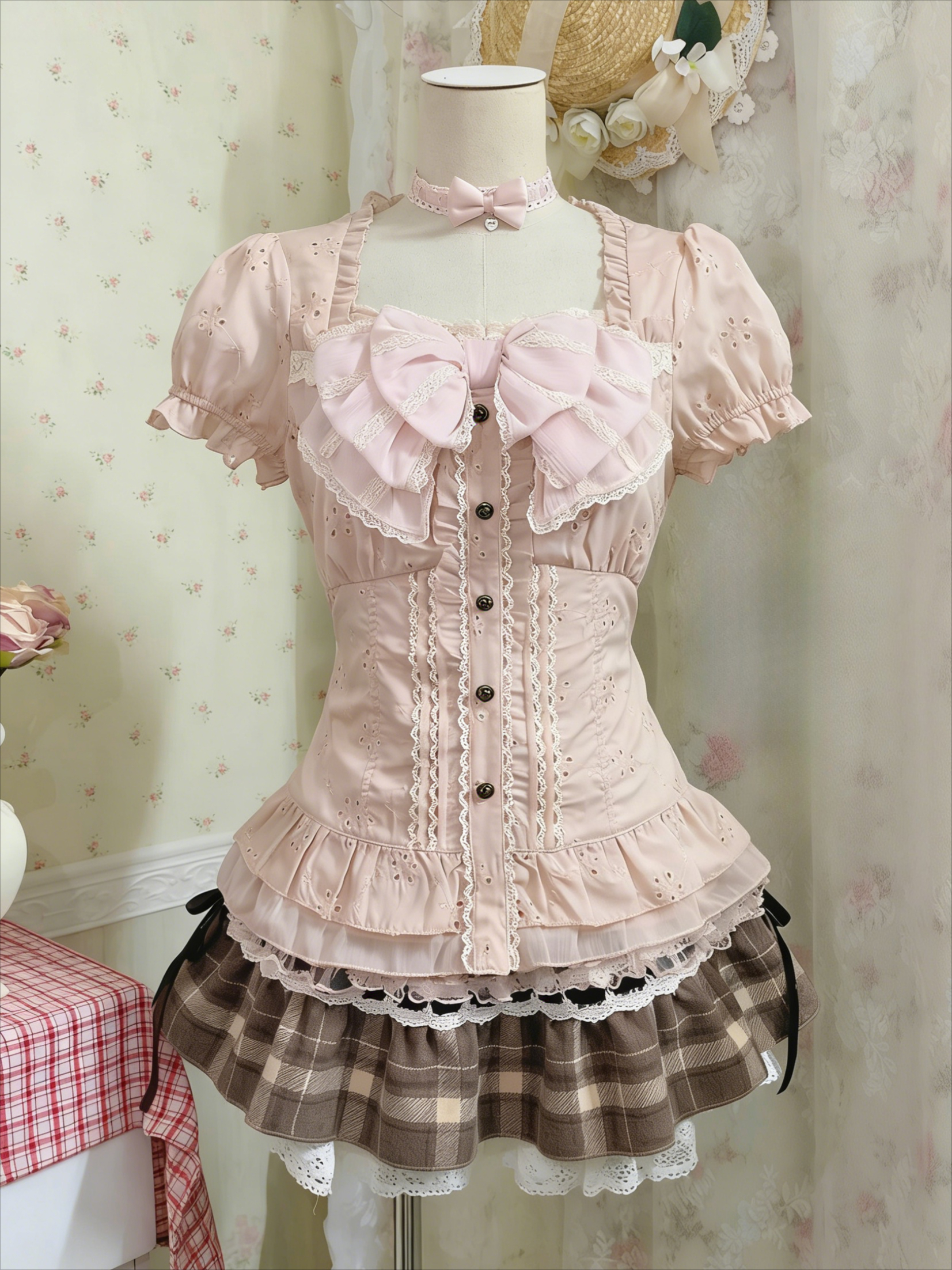 Japanese Sweet Three Piece Set – обзор и цена Cami Top Lace